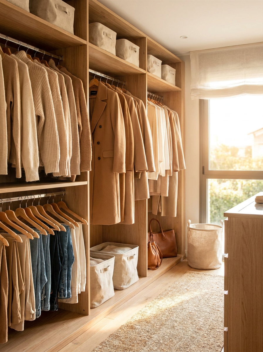 A real closet, organized by Personal Shooper