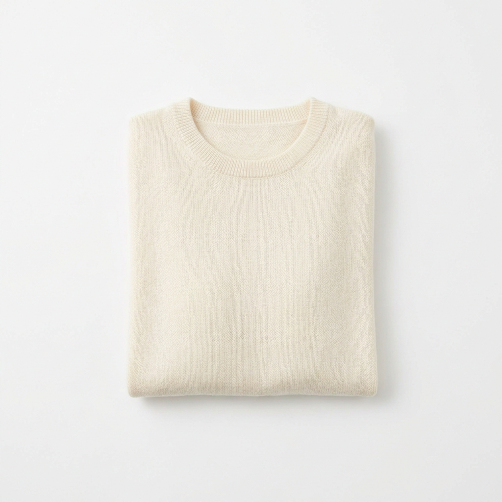 Cream sweater